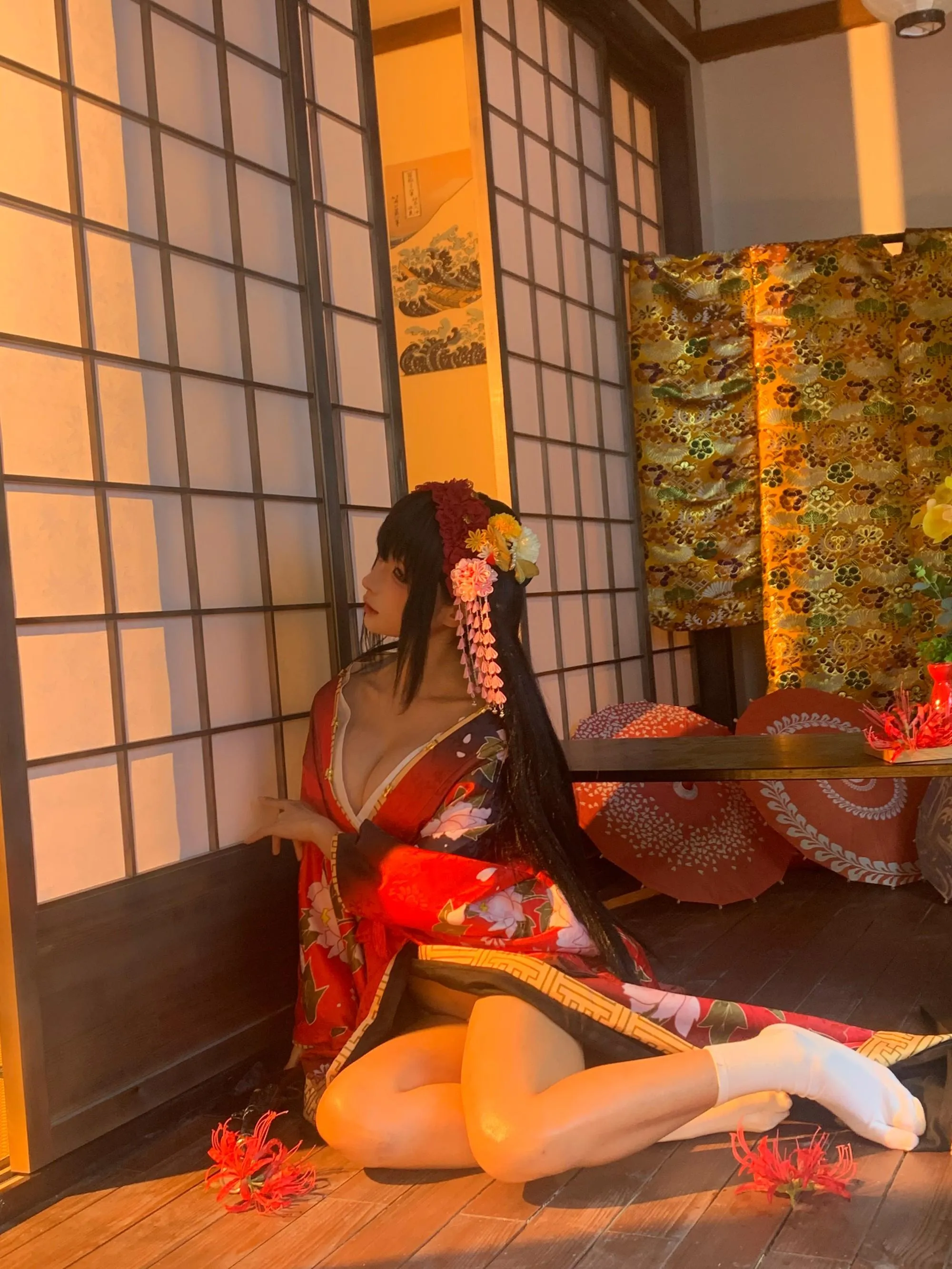 蠢沫沫 – NO.304 狂三和服cos-狂三 花絮 [114P]插图9